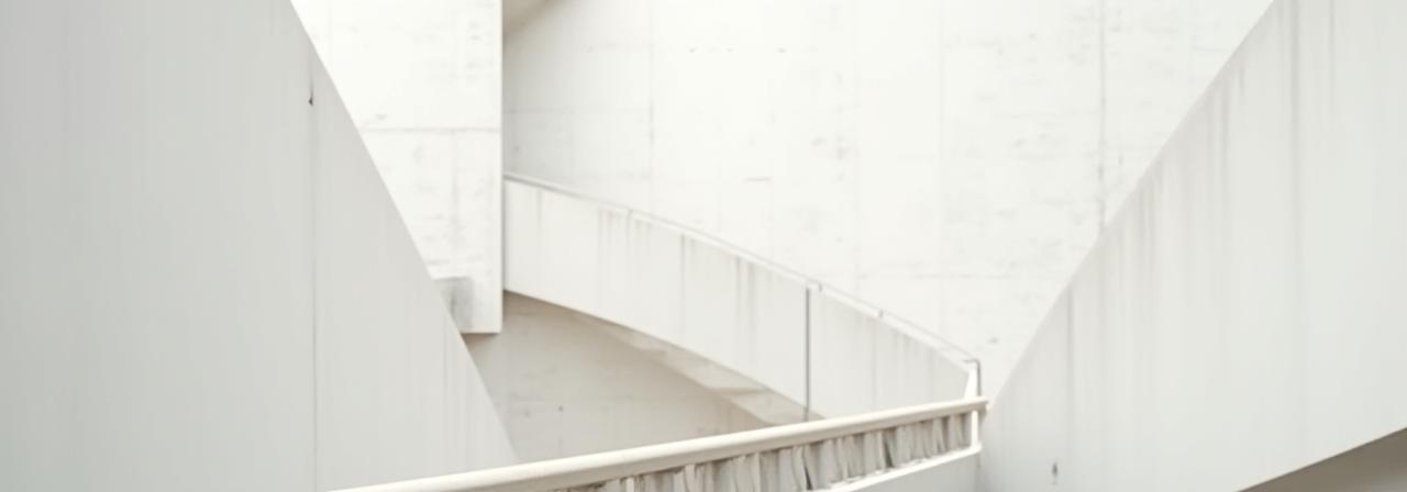 Abstract architectural detail with clean lines and soft shadows